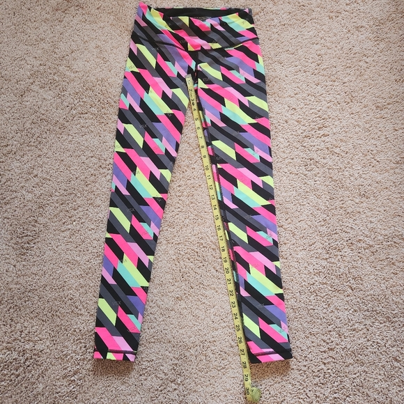 Victoria's Secret Pink Colorful Stretch Skinny Legging Size XSmall - Picture 3 of 7